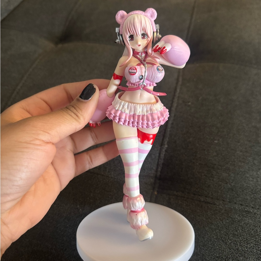 Taito 7" GRG x Super Sonico Race Queen Figure Gloomy Racing Genus